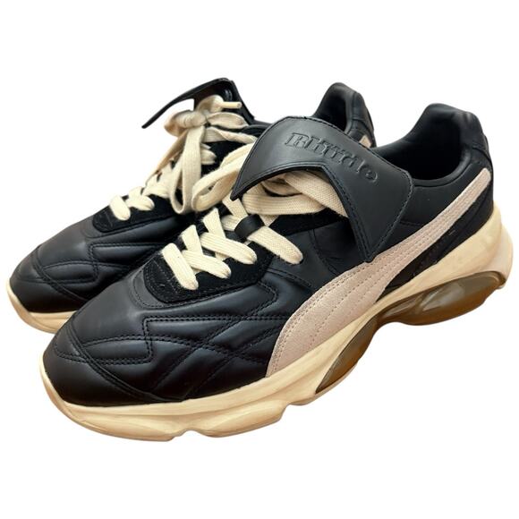 PUMA X RHUDE Cell King Black Oatmeal Men's Size 9 - Picture 3 of 14